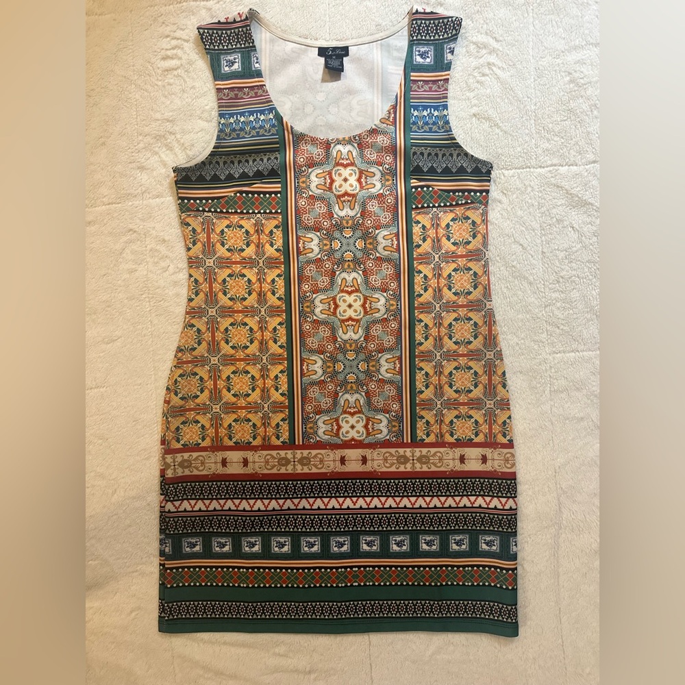 New 5th & Love Polyester Funky Short Dress Size M